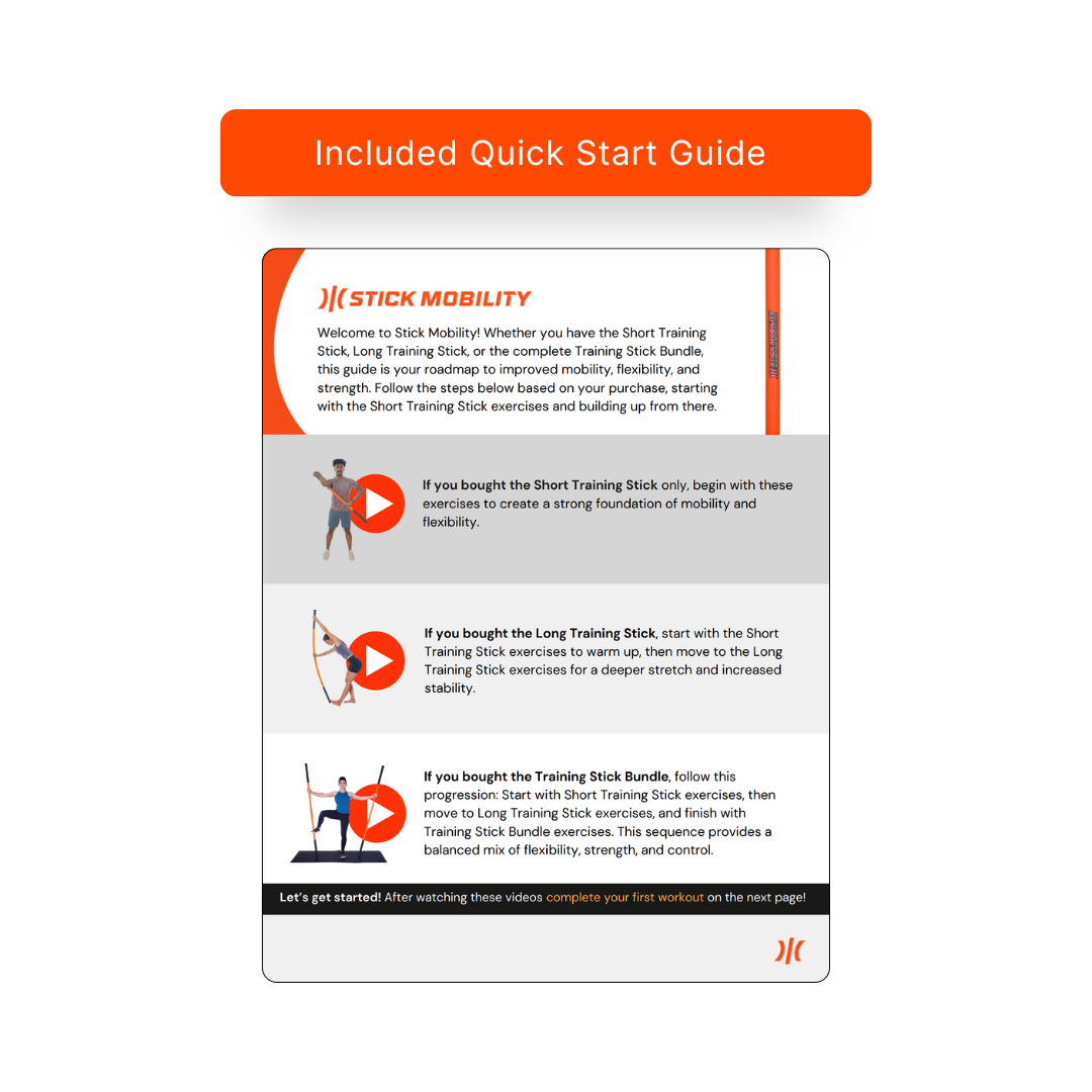 Product image for the Stick Mobility QuickStart Guide
