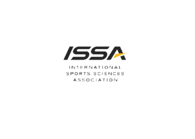 Optimized PNG logo for ISSA (International Sports Sciences Association), featured as an accredited fitness education partner, highlighting Stick Mobility’s association with a globally recognized certification body.