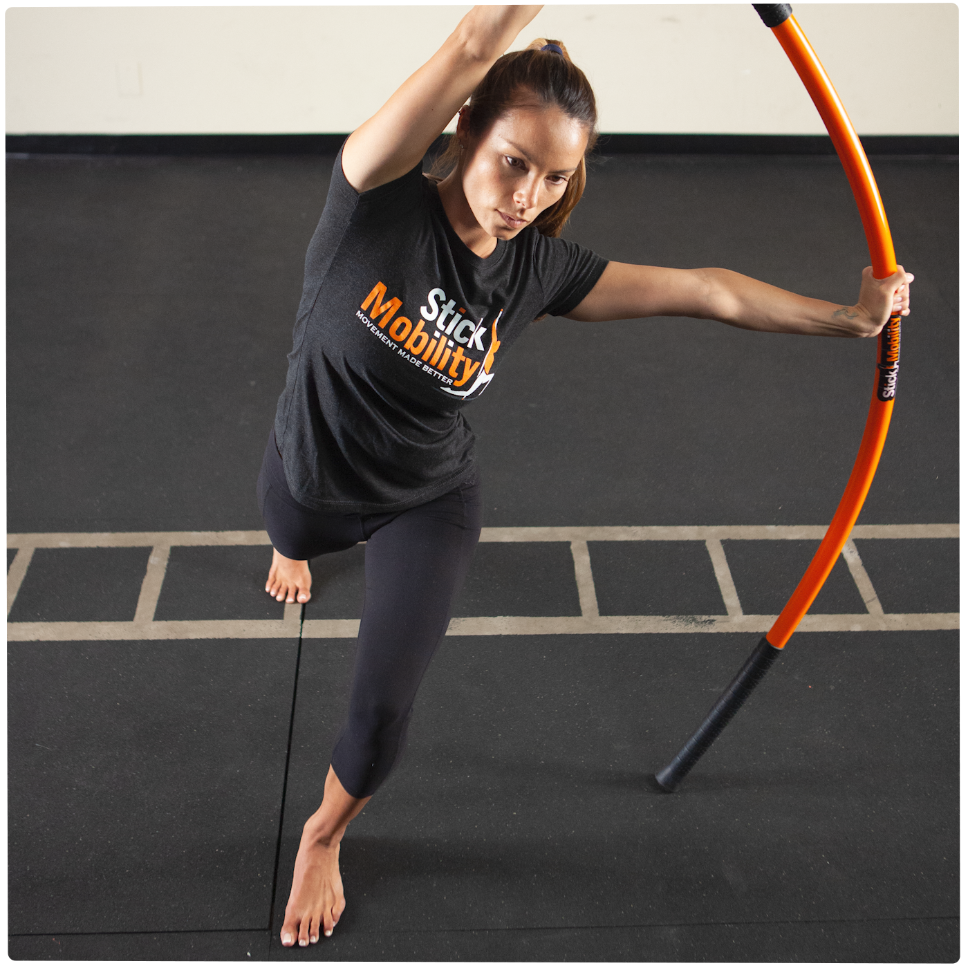 Technogym Mobility Stick: exercise stick for stretching, core & joint  mobility